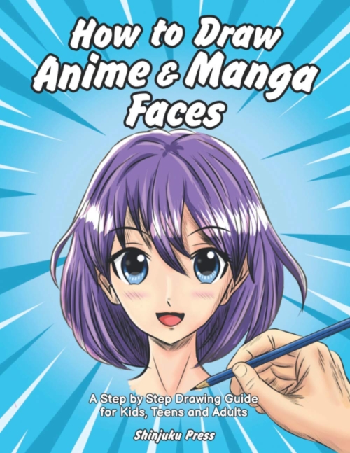 HOW TO DRAW ANIME AND MANGA FACES A STEP BY STEP DRAWING GUIDE – Solaris